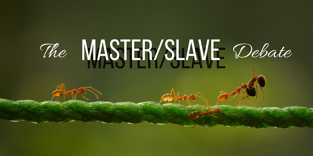 The master/slave debate