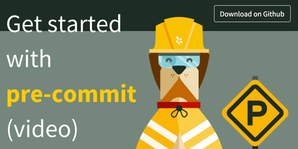 Get going with pre-commit (video)